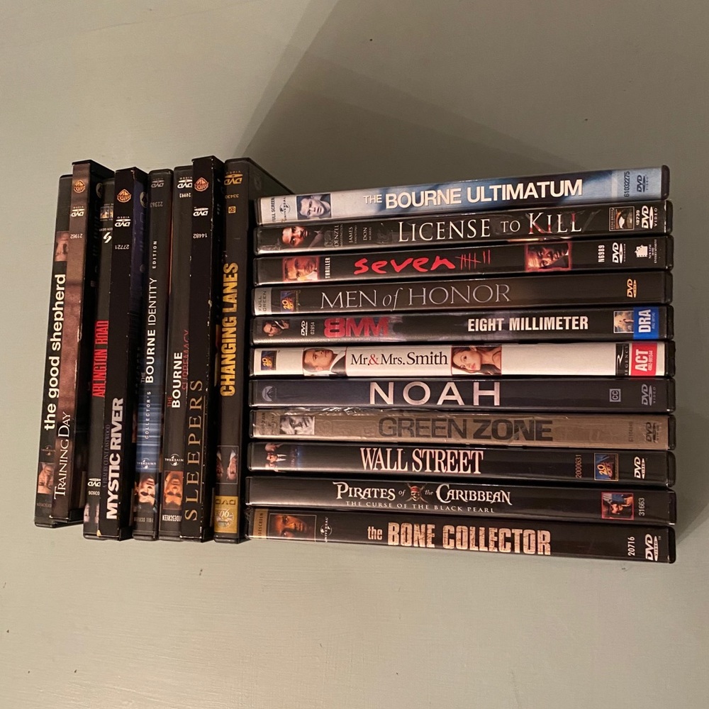 Crime-action-drama DVD’s